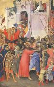 Simone Martini The Carrying of the Cross (mk05) France oil painting artist